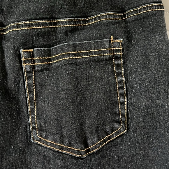 Diane Gilman Black Straight Leg Jeans - Picture 4 of 6